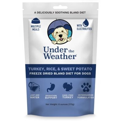 Under the Weather Turkey, Rice & Sweet Potato Freeze Dried Bland Diet For Dog - 6oz