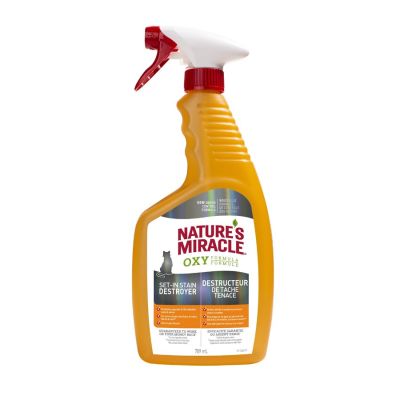 Nature's Miracle Just for Cats Orange Oxy Stain and Odor Remover Spray 24oz