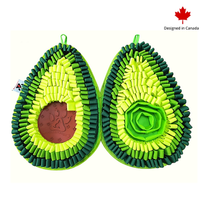 PawzNDogz Delicious Avocado Anti-Bite Snuffle Mat For Dog- Challenge Level 3