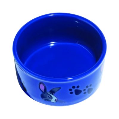 Kaytee Paw-Print PetWare 4.25" Rabbit Bowl