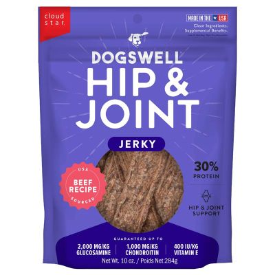 Dogswell Hip & Joint Beef Jerky Dog Treat 10oz