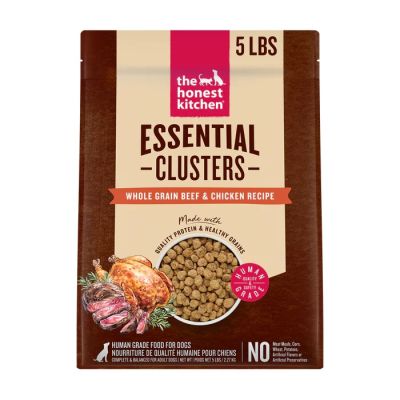 The Honest Kitchen Essential Clusters Whole Grain Beef & Chicken Recipe Dry Dog Food
