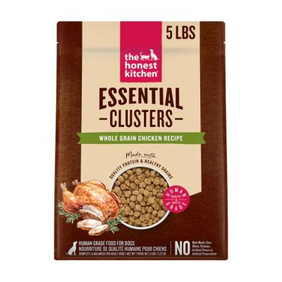 The Honest Kitchen Essential Clusters Whole Grain Chicken Recipe Dry Dog Food