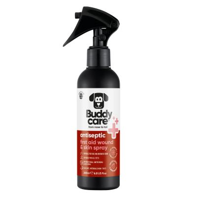 Buddycare Antiseptic First Aid Wound & Skin Spray for Dogs & Cats - 6.76 fl oz (200 ml)