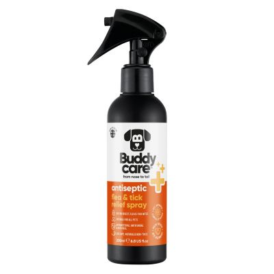 Buddycare Antiseptic Flea & Stick Relief Spray for Dogs & Cats - 6.76 fl oz (200 ml)
