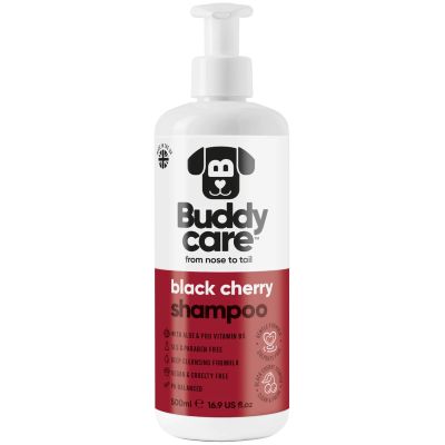 Buddycare Black Cherry Shampoo for Dogs - 16.9 fl oz (500 ml)