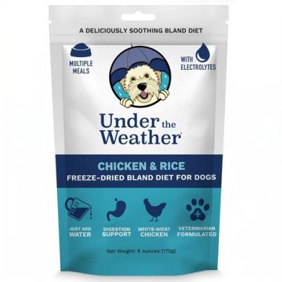Under the Weather Rice & Chicken Freeze Dried Bland Diet For Dog - 6oz