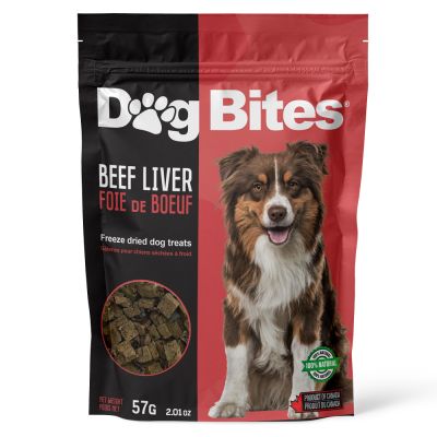 Dog Bites Freeze-Dried Beef Liver Dog Treats
