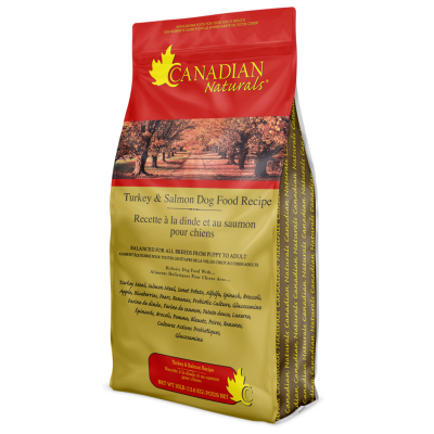 Canadian Naturals Turkey & Salmon All Life Stages Recipe Dry Dog Food