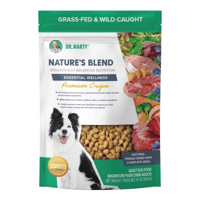 Dr. Marty Nature's Blend Premium Origin Grain Free Freeze-Dried Raw Dog Food