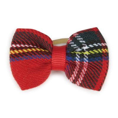 Aria Holiday Tartan Bow