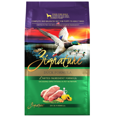 Zignature Limited Ingredient Duck Formula Dry Dog Food