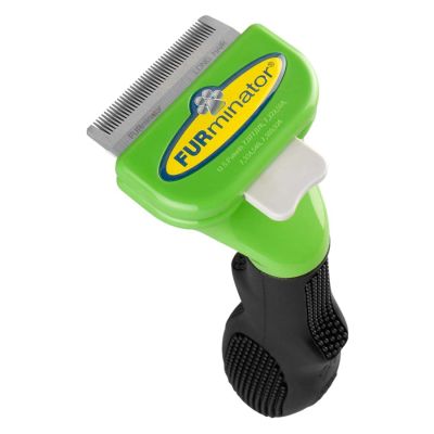 FURminator Long Hair deShedding Tool for SMALL Dogs