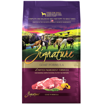 Zignature Limited Ingredient Goat Formula Dry Dog Food