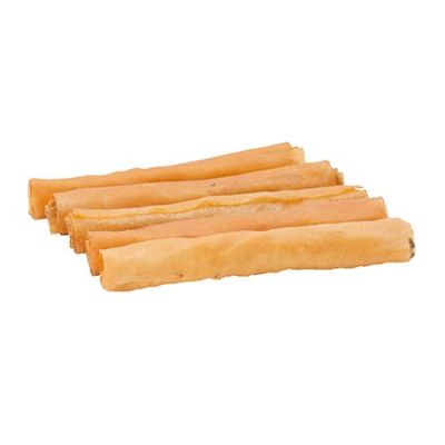 Rollover Medium Porkhide Rolls Dog Treat in Bulk Case