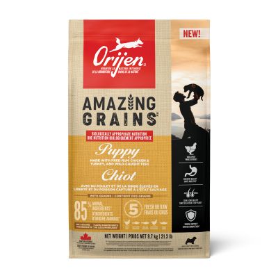 Orijen Amazing Grains Puppy Dry Dog Food