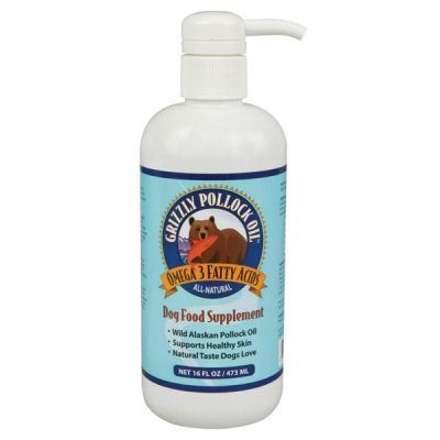Grizzly Wild Alaskan Pollock Oil Dog Supplement
