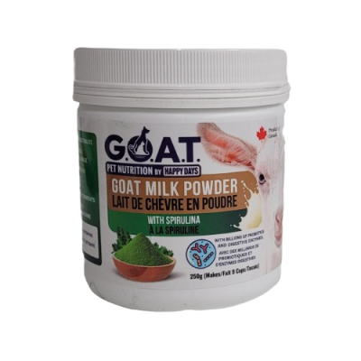 Happy Days Dairies Goat Milk Powder with Spirulina for Dogs - 250g
