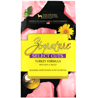 Zignature Select Cuts Turkey Formula Legume Free Dry Dog Food