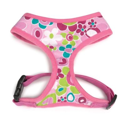 Casual Canine Mod Print Fabric Harnesses
