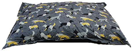 Ruff Love Doggie Dog Day Cloud Pillow Dog Bed