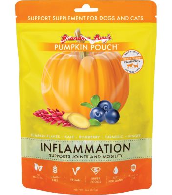 Grandma Lucy's Pumpkin Inflammation Dog & Cat Food Supplement Pouch - 6oz