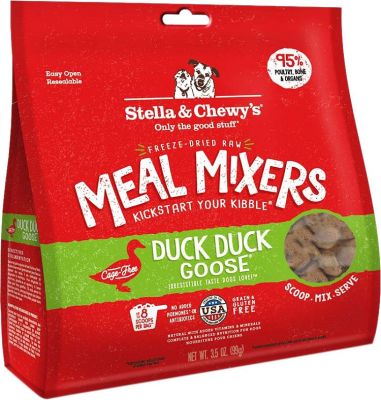Stella & Chewy's Duck Duck Goose Freeze-Dried Raw Dog Meal Mixer