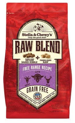Stella & Chewy's Grain Free Raw Blend Free Range Dry Dog Food