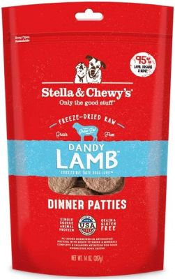 Stella & Chewy's Dandy Lamb Dinner Patties Freeze-Dried Dog Food
