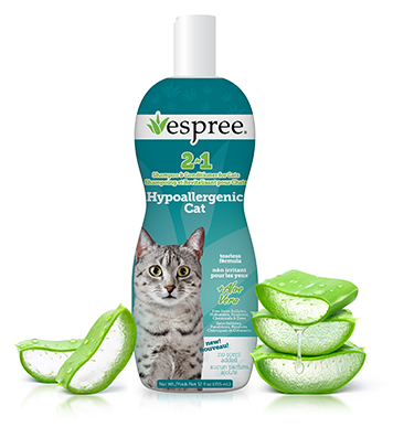 Espree Hypoallergenic Cat 2-in-1 Shampoo & Conditioner for Cats 