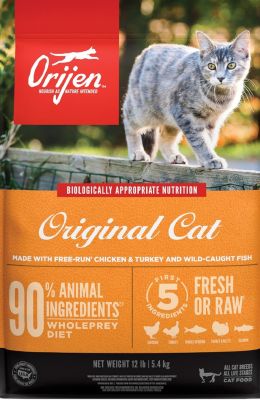 Orijen Original Free-Run Chicken, Turkey, and Wild Caught Fish Dry Cat Food