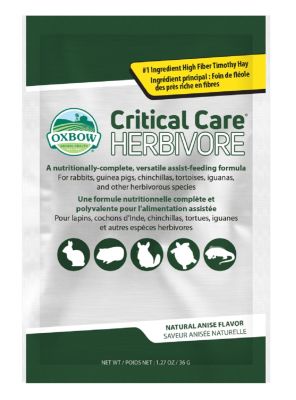 Oxbow Animal Health Critical Care Herbivore Anise