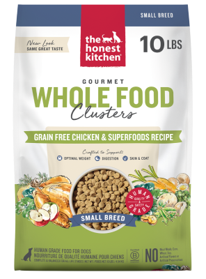 The Honest Kitchen Grain-Free Whole Food Clusters Chicken Small Breed Dry Dog Food