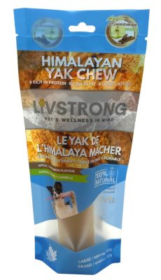 LIVSTRONG Himalayan Yak Cheese Infused with Apple and Cinnamon