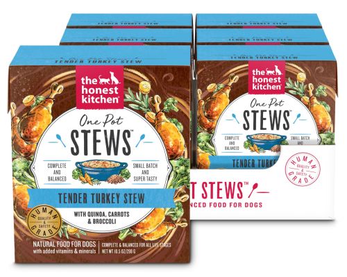 The Honest Kitchen One Pot Stews Tender Turkey Wet Dog Food - 6x10.5oz