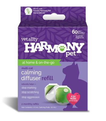 Vetality Harmony Pet Calming Home Diffuser for Cats - 2ct
