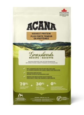 Acana Highest Protein Grasslands Grain-Free Dry Dog Food