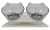 Goo-eez Inclined Double Feeder Cat Bowl