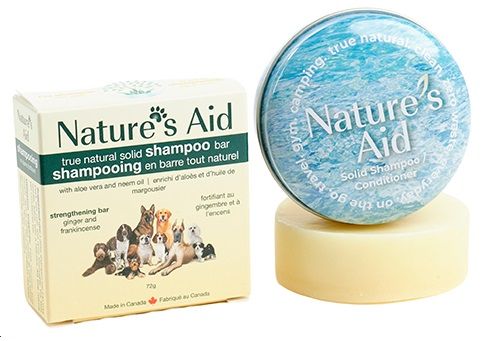 Nature's Aid Coat Strengthening with Ginger & Frankincense Shampoo Bar 72 gr