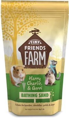 Supreme Tiny Friends Farm Charlie, Harry & Gerri Bathing Sand - 1kg