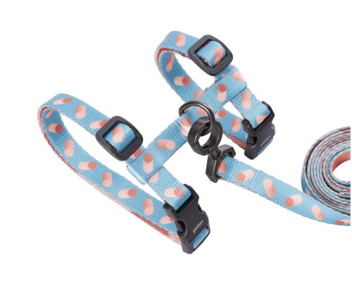 Pidan Harness and Leash Set For Cats - Blue