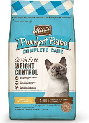 Merrick Purrfect Bistro Grain-Free Healthy Weight Recipe Dry Cat Food