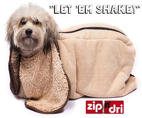 Dog Gone Smart Zip n' Dri Dog Towel