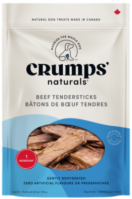 Crumps' Naturals Beef Tendersticks Dog Treats - 250g