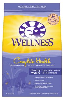 Wellness Complete Health Healthy Weight Deboned Chicken & Peas Dry Dog Food