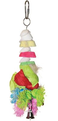 Prevue Hendryx Tropical Teasers Cookies & Knots Bird Toy