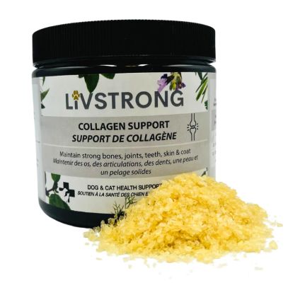 LIVSTRONG Collagen Support Skin, Hips & Joint Health Supplement For Dog & Cat - 125g