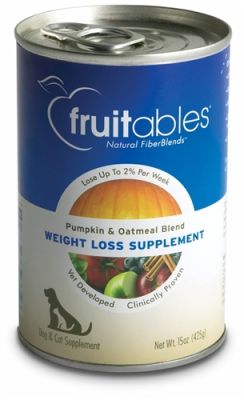 Fruitables Pumpkin SuperBlend Weight Loss Supplement for Dog and Cat 12x15oz
