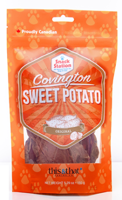 This & That Sweet Potato Original Dehydrated Dog Treat