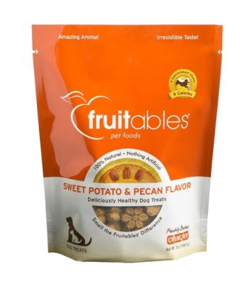 Fruitables Sweet Potato & Pecan Crunchy Dog Treats 7 oz